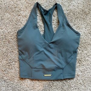 Gymshark X Whitney Simmons V3 Crop Tank Eucalyptus XS NWOT